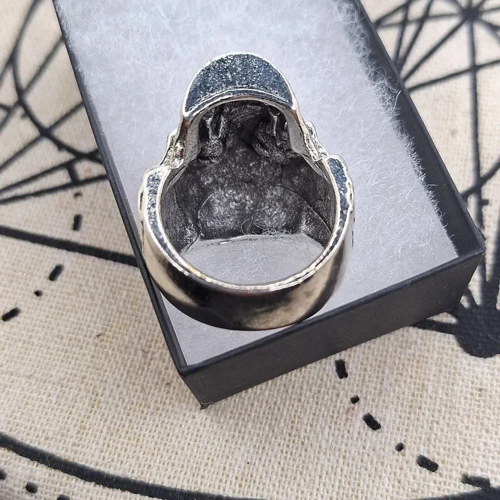Sugar skull ring size 10 day of the dead dia de los muertos
